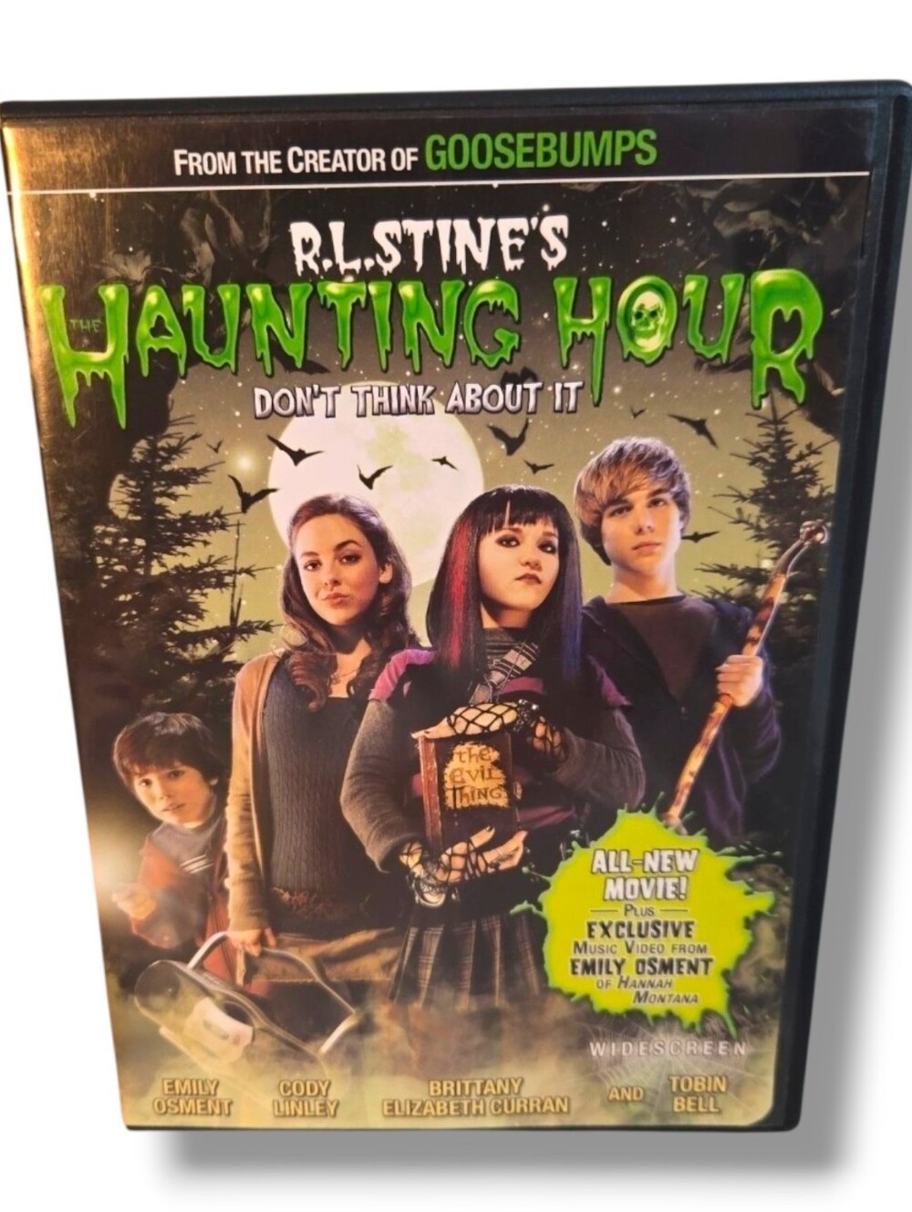 R.L. Stine Haunting Hour - Don't Even Think About It DVD Emily Osment Horror